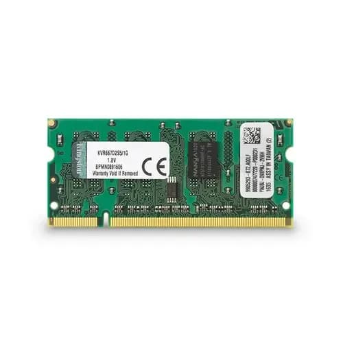KVR667D2S5/1G - Kingston 1GB SODIMM 200-Pin Memory Module