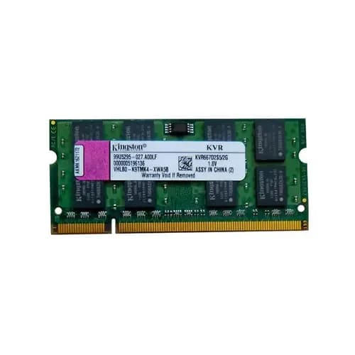 KVR667D2S5/2G - Kingston 2GB SODIMM 200-Pin Memory Module
