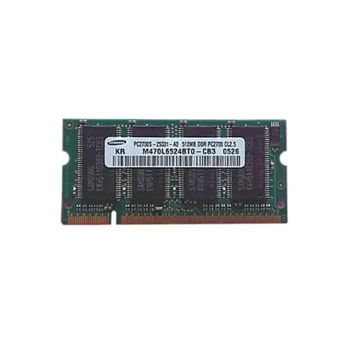 M470L6524BT0-CB3 - Samsung 512MB SODIMM 200-Pin Memory Module
