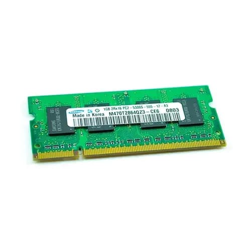M470T2864QZ3-CE6 - Samsung 1GB SODIMM 200-Pin Memory Module