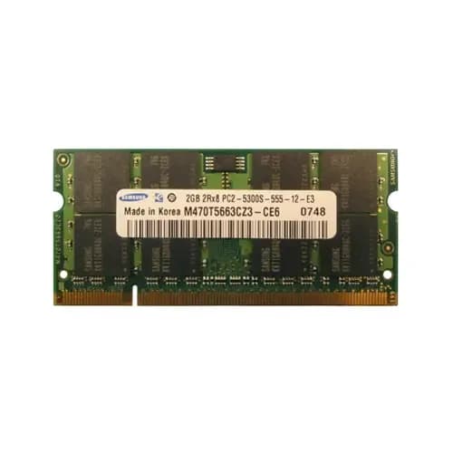 M470T5663CZ3-CE6 - Samsung 2GB SODIMM 200-Pin Memory Module