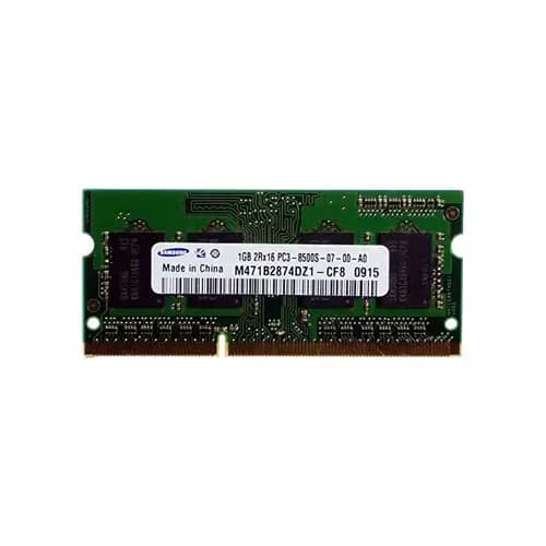 M471B2874DZ1-CF8 - Samsung 1GB DDR3 1066MHz CL7 Non-ECC SoDIMM Memory