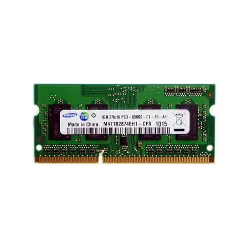 M471B2874EH1-CF8 - Samsung 1GB DDR3 1066MHz CL7 Non-ECC SoDIMM Memory