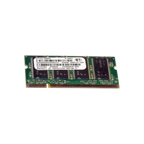 Q7722AX - HP 256MB SODIMM 200-Pin Memory Module