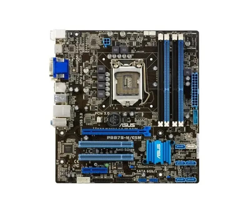P8B75-M - ASUS Intel B75 Core i7/ i5/ i3 Processors Support PCI Express SATA USB3 0 Socket LGA1155 micro-ATX Motherboard
