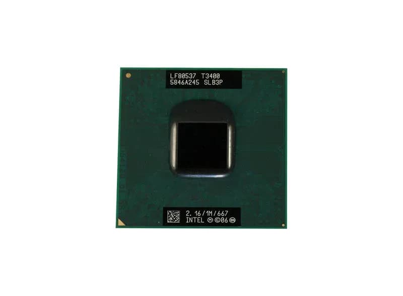 SLB3P - Intel Pentium T3400 2.16GHz 667MHz 2-Core P PGA-478 Processor