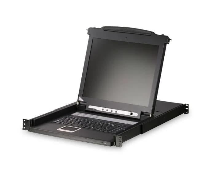 AZ885A - HP TFT7600 G2 17.3-inch Rack-mountable KVM Console Keyboard and Monitor