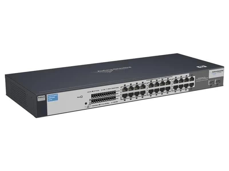 1400-24G - HP ProCurve 1400-24G 24 x Ports + 2 x SFP Layer-3 GE Switch