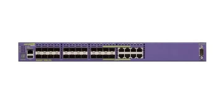 16405 - Extreme Networks Summit X460 Series 24 x SFP Ports 1000Base-X + 4 x Shared RJ-45 Ports Layer3 Managed Rack-mountable Gigabit Ethernet Network Switch