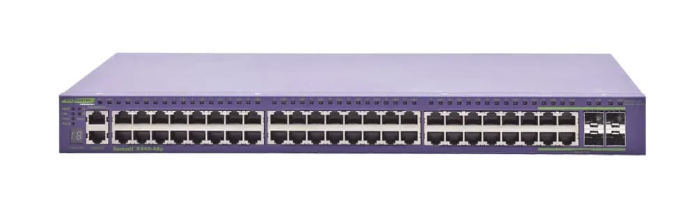 16506 - Extreme Networks 48 x RJ-45 Ports PoE+ + 2x Shared SFP Switch