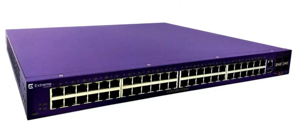 18104 - Extreme Networks 48 x 1000BT PoE+, 4x 10GBase-X SFP+ Switch