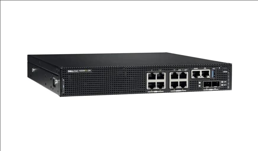 210-ASPM - Dell PowerSwitch N3208PX-ON 4-Ports PoE+ RJ-45 Switch