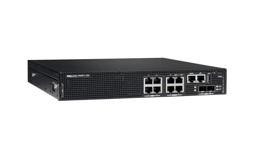 210-AWZO - Dell 4-Ports 5G PoE+ RJ-45 4-Ports PoE+ 2-Ports SFP+ Switch
