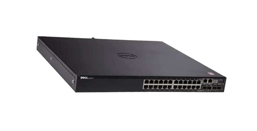 37YPX - Dell N3024P 24-Ports PoE+ RJ-45 2x SFP+ 2x Combo Ports Switch