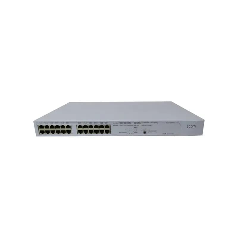 3C17205 - 3Com SuperStack 3 4400 PWR 24 x RJ-45 Ports PoE 10/100Base-TX Layer 2 Managed Rack-mountable Fast Ethernet Network Switch