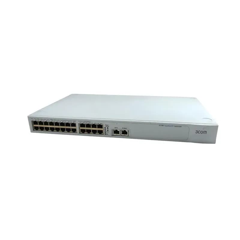 3C17300A - 3com 4200-26 24 x RJ-45 Ports 10/100Base-TX + 2 x Copper Gigabit Uplink Ports Layer2 Managed Rack-mountable Fast Ethernet Network Switch