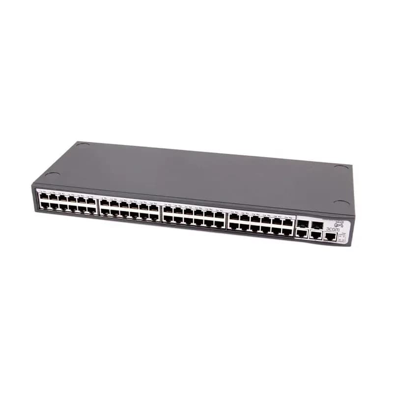 3CBLSF50H - 3Com Baseline 2250 Plus 48 x RJ-45 Ports 10/100Base-TX + 2 x Dual Personality RJ-45/SFP Uplink Ports Layer 2 Managed Fast Ethernet Network switch