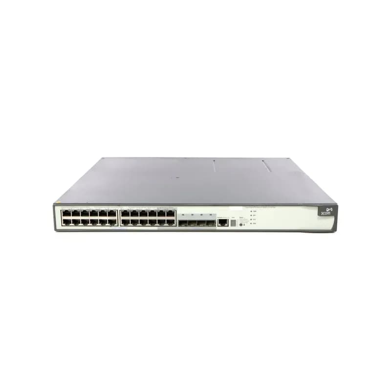 3CR17254-91 - 3Com Superstack 5500G-EI 24 x Ports 10/100/1000Base-T + 4 x SFP (mini-GBIC) Combo Ports Layer2 Managed 1U Rack-mountable Fast Ethernet Network Switch