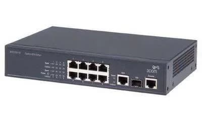 3CR17331-91 - 3Com 4210-9 8 x RJ-45 Ports 10/100/1000Base-T + 1 x Expansion Slots Layer2 Managed Rack-mountable Gigabit Ethernet Network Switch