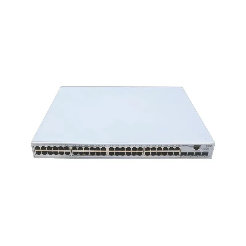 3CR17402-91 - 3Com Superstack 3 3848 48 x RJ-45 Ports 10/100/1000Base-T + 4 x SFP Ports Layer2 Managed Rack-mountable Gigabit Ethernet Network Switch