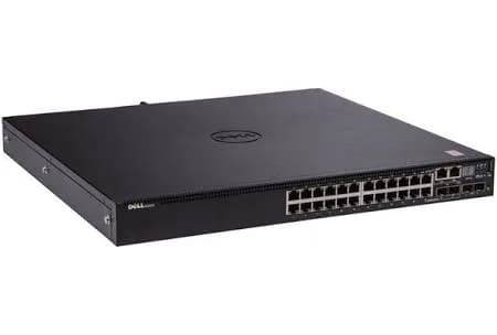 4NDT8 - Dell N3024F 24-Ports 1000Base-T RJ-45 2-Ports SFP+ Switch