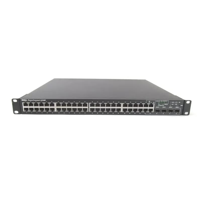 4XSFP - Dell 6248P 48-Port + 4-Port SFP Layer 3 Switch