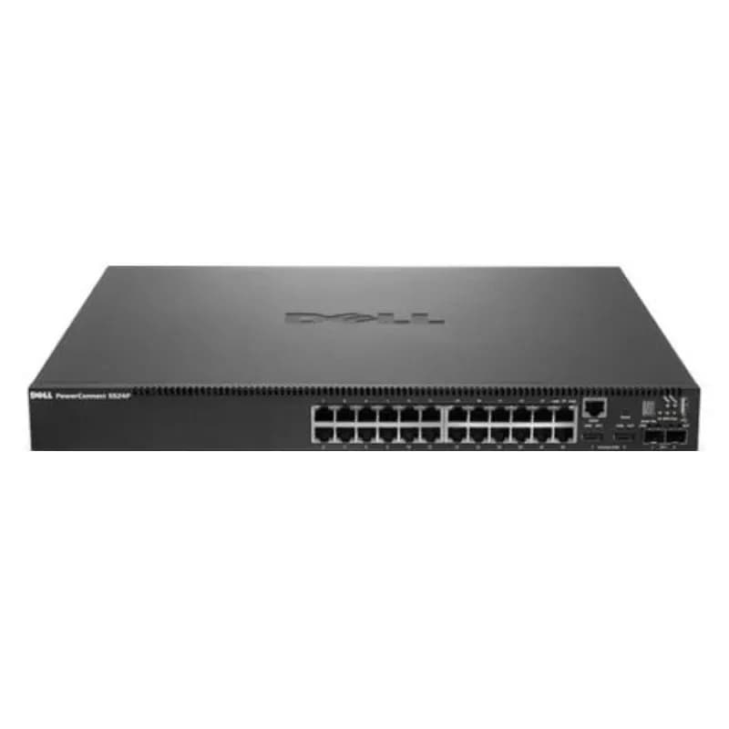 5524P - Dell 5500 Series 5524P 24x 1GbE PoE 2x Ports SFP+ Switch