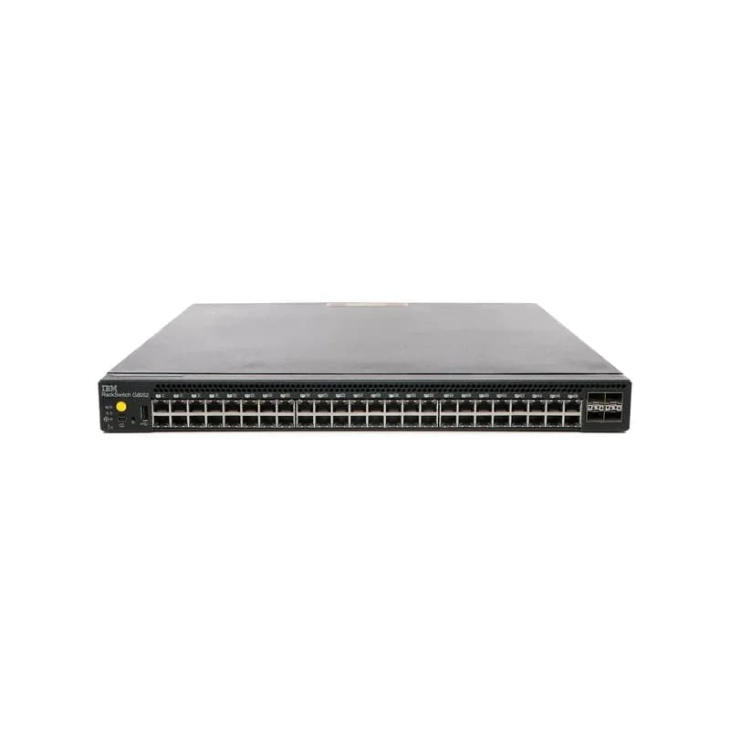 7309-HC1 - IBM RackSwitch G8052 48 X 1GbE 4 X 10GbE SFP 52 Port Switch