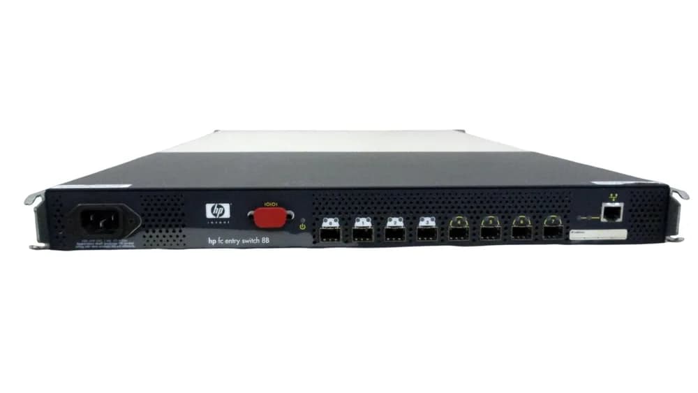 A7346A - HP SureStore 8 x Ports 1/2GB Fiber Channel SAN Switch