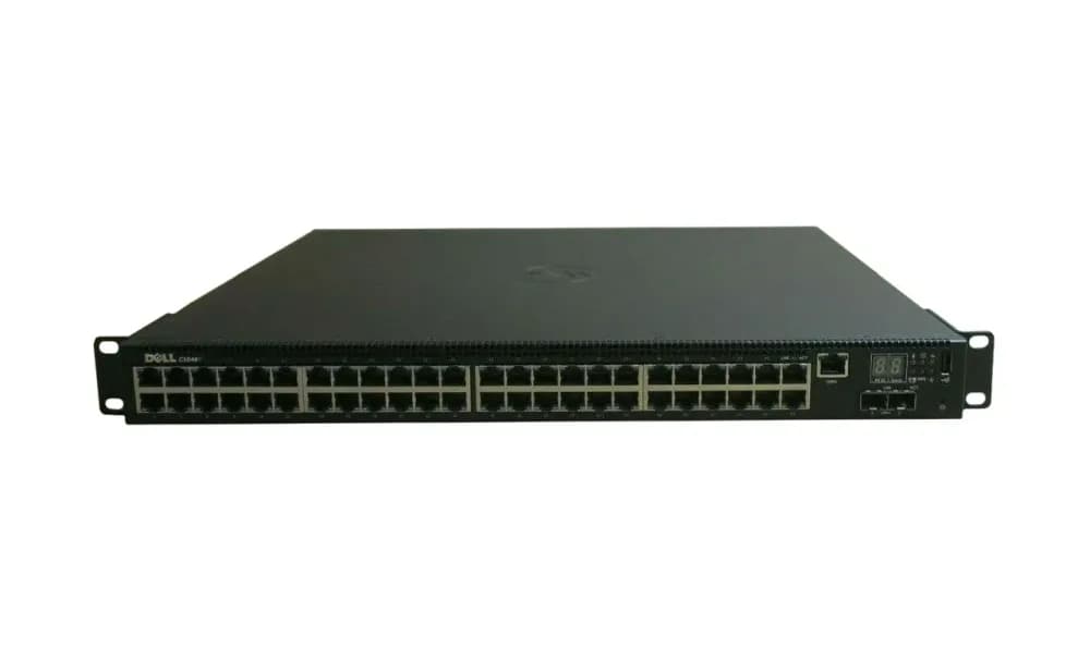 C1048P - Dell C1048P 48-Ports 1000Base-T PoE+ RJ-45 Managed Switch