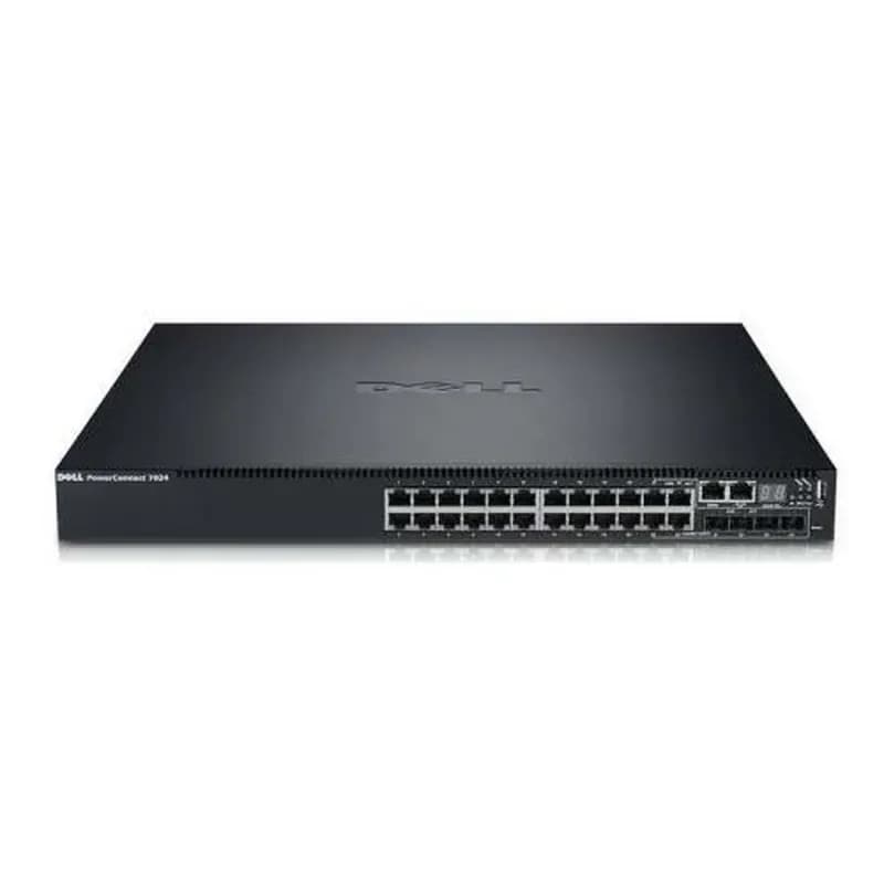 CGRY2 - Dell PowerConnect 7024 24x Ports 1000Base-T 4x SFP GE Switch