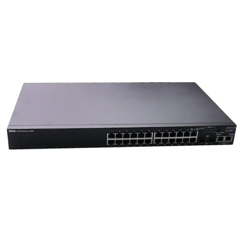 CM244 - Dell 3524 24-Ports RJ-45 FE + 2-Ports GE + 2-Ports SFP Switch