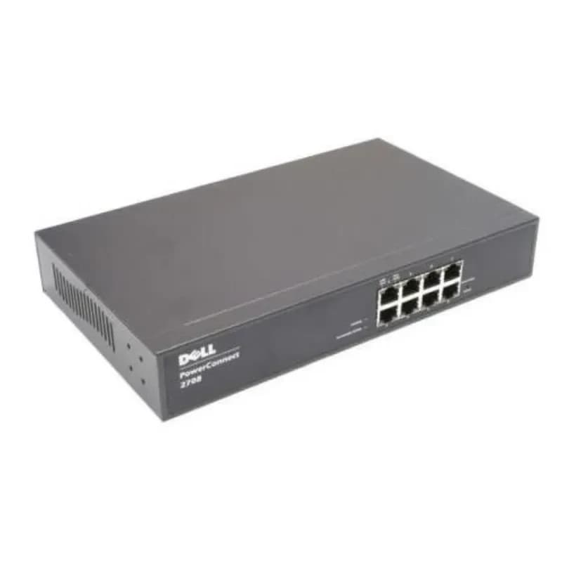 D5691 - Dell 2708 8-Ports 10/100/1000Base-T L3 Managed GbE Switch