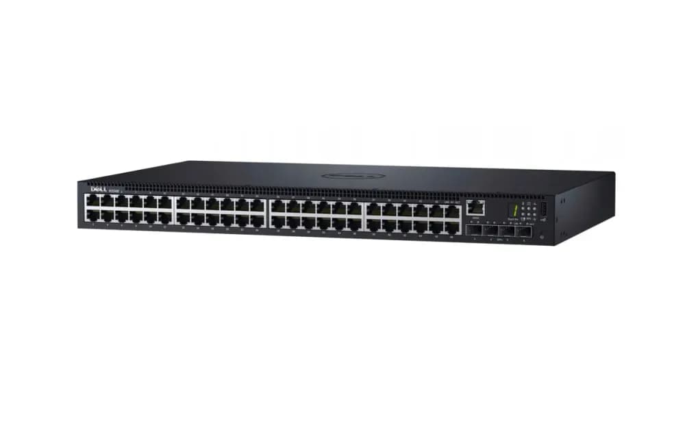 DNN1548P - Dell EMC N1548P 48-Port 10/100/1000 PoE L3 Switch
