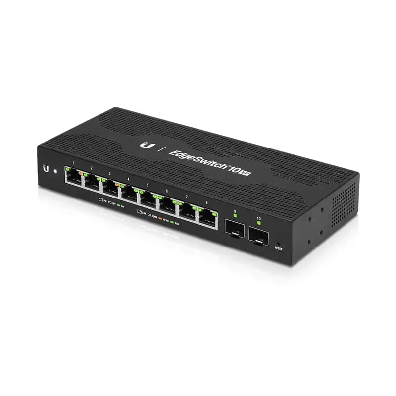 ES-10XP - Ubiquiti EdgeSwitch 8 x RJ-45 Ports PoE 2 x SFP Switch