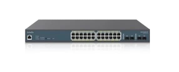 EWS7928P-FIT - EnGenius 24-Ports PoE+ RJ-45 4-Ports SFP Network Switch