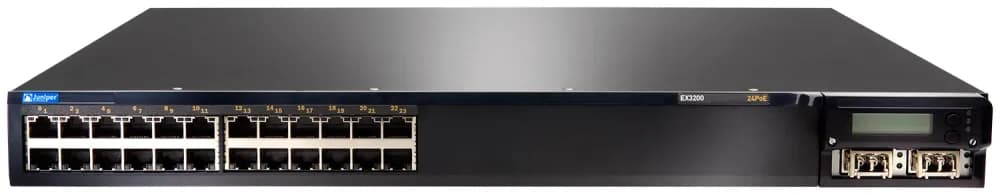 EX3200-24T-DC - Juniper EX3200 Series 24-Port 1000Base-T 1U GE Switch
