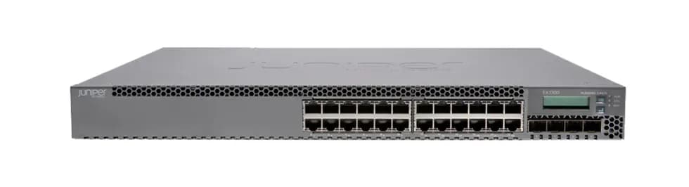 EX3300-24T-DC - Juniper EX3300 EX3300-24T 24 x RJ-45 Ports Switch