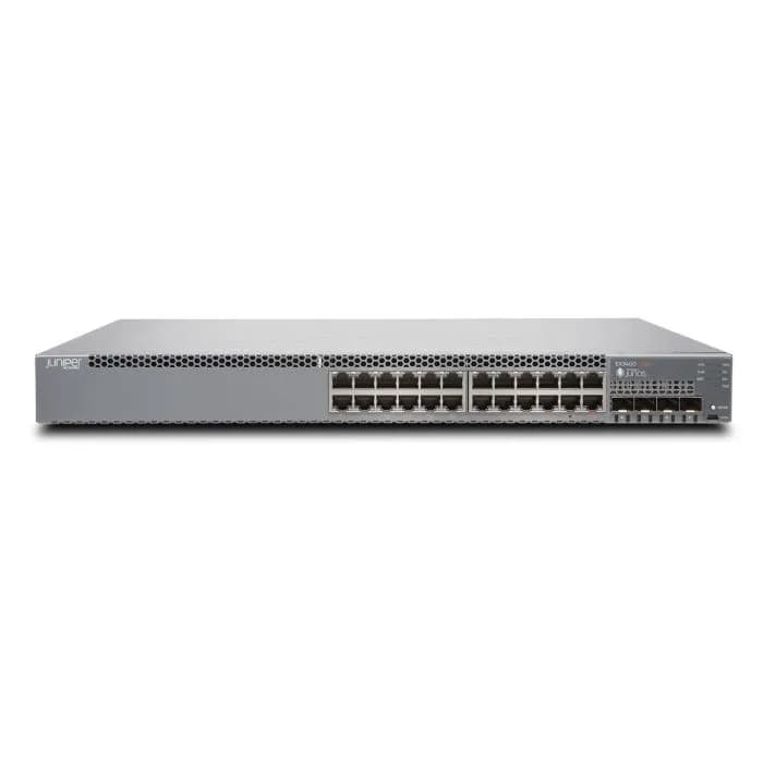 EX3400-24P - Juniper 24x 10/100/1000BaseT PoE+ 6x SFP+/QSFP+ Switch