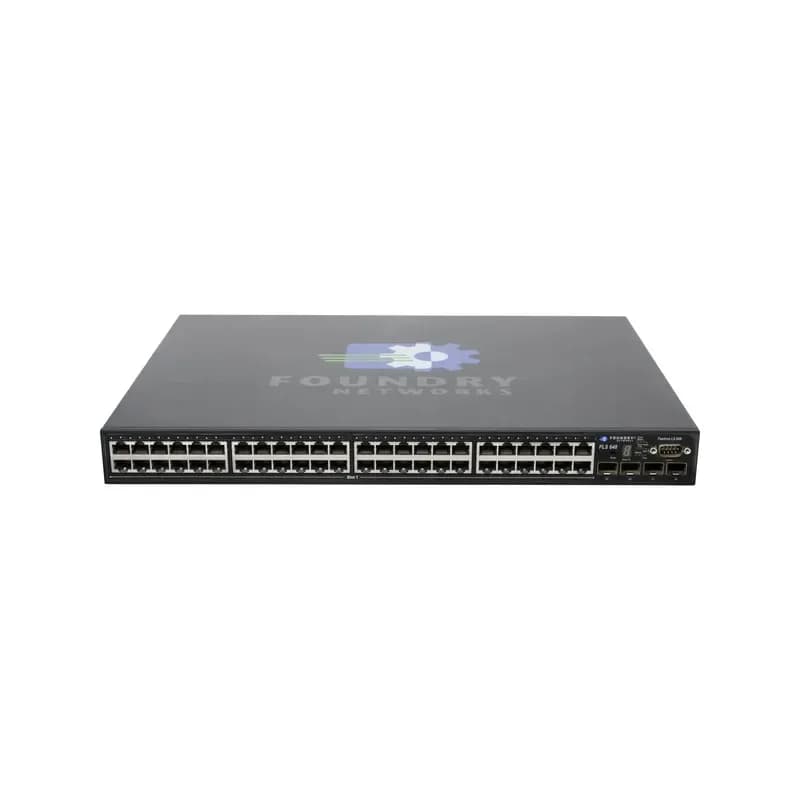 FLS648 - Brocade 48-Port 10/100/1000Base-T Layer-3 Stackable GE Switch