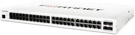 FS-148E - Fortinet FortiSwitch 100 48-Port 1000Base-T GbE Switch