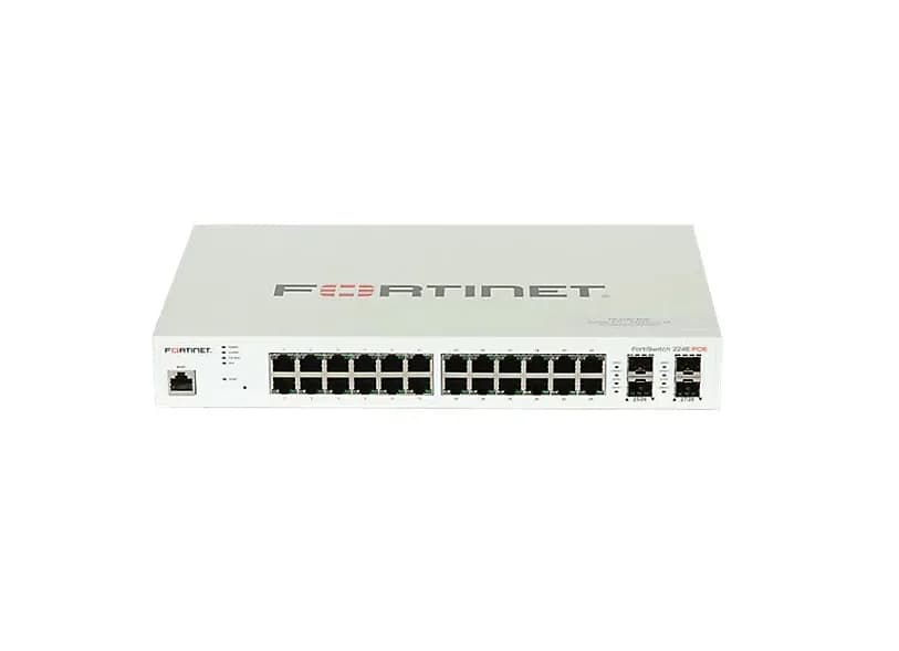 FS-224E - Fortinet FortiSwitch 200 224E 24-Port RJ-45 GbE Switch
