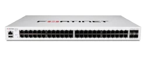 FS-448E - Fortinet 48x Ports RJ-45 1000Base-T 4x 10GE SFP+ Switch
