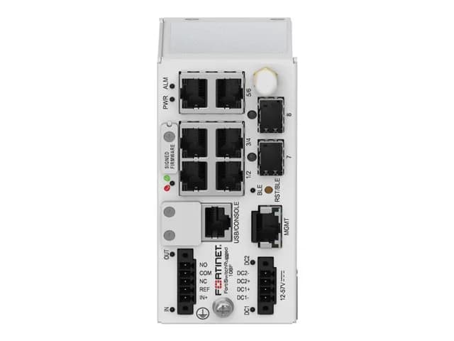 FSR-108F - Fortinet FortiSwitch Rugged 108F 6x1G RJ45 2x1G SFP Switch
