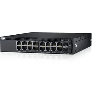 G5JTH - Dell X1018 16-Port RJ-45 2-Port SFP Layer 2 Switch