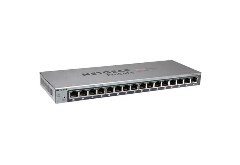 GS116EV2 - Netgear Prosafe GS116E 16 x Ports 10/100/1000Base-T Desktop Layer 2 Managed Gigabit Ethernet Network Switch