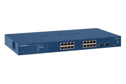 GS716T-300NAS - Netgear Prosafe GS716T 16 x RJ-45 Ports 10/100/1000Base-T + 2 x SFP Ports Layer 3 Managed Gigabit Ethernet Network Switch