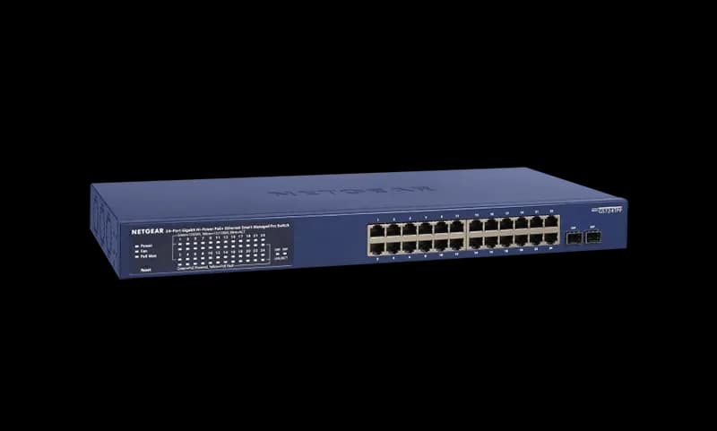 GS724TPP - Netgear 24x PoE+ 10/100/1000GBase-T + 2x SFP GbE Switch