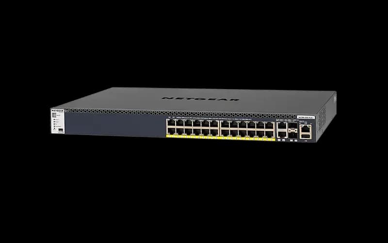 GSM4328PA - Netgear 24x RJ-45 Ports PoE+ 1000Base-T L3 GbE Switch