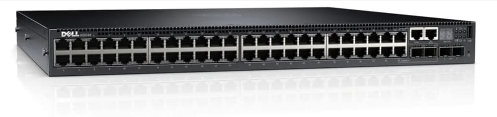H4JYY - Dell 48-Ports PoE+ RJ-45 2-Ports SFP+ L3 Network Switch